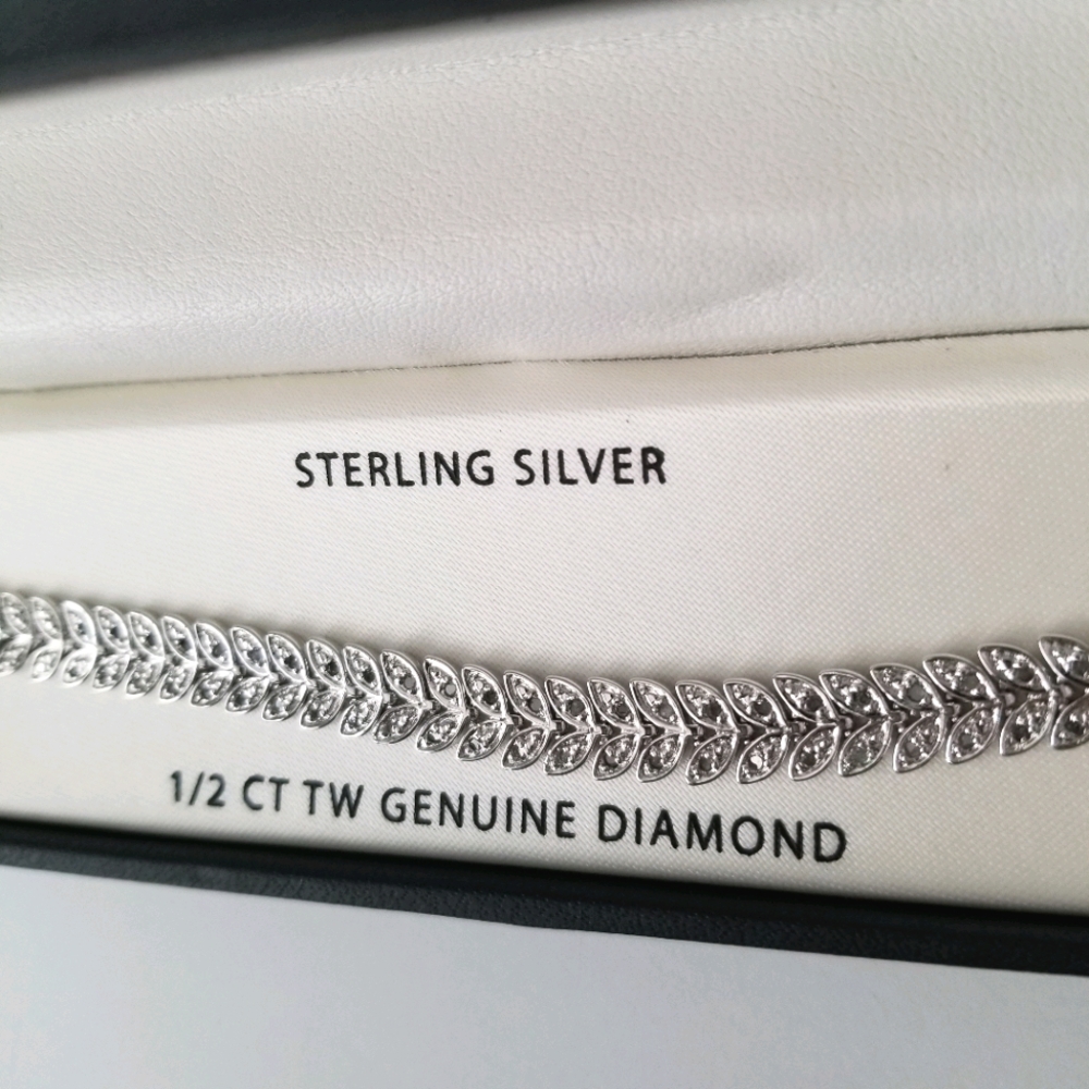 Sterling Silver Bracelet by Macy's